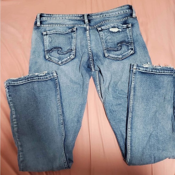 Slim Mid Rise Bootcut jeans - Picture 2 of 4